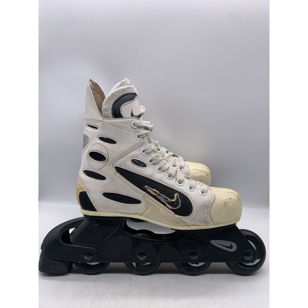 Vintage NIKE AIR Inline Roller Hockey Skates Youth Size US 6 6Y